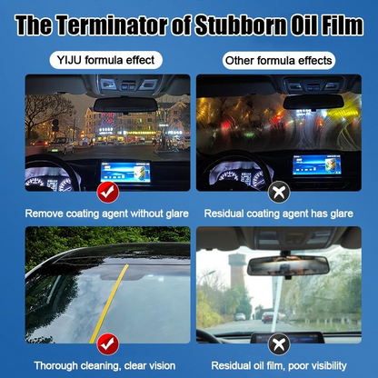 Oil Film Cleaner Spray – Windshield & Glass Water Stain Remover