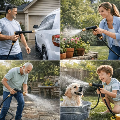 High Pressure Water Spray Gun – Multi Purpose Garden Watering & Car Wash Nozzle