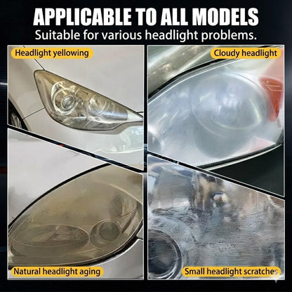 Headlight Repair Paste – Anti-Yellowing & Polishing Restorer