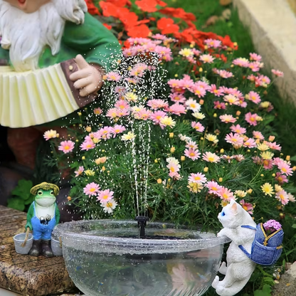 Solar Floating Bird Bath Fountain – Outdoor Garden Water Feature