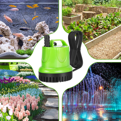 Quiet Submersible Aquarium Pond & Tank Water Pump
