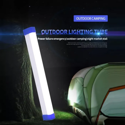 Portable LED Rechargeable Tube Camping Light Magnetic Hanging