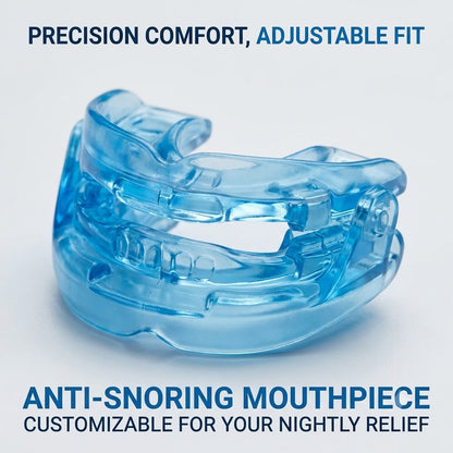 Adjustable Anti-Snoring Mouthpiece Nighttime for Better Sleep