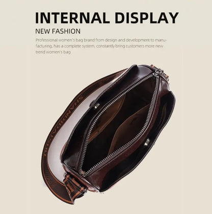 Women’s Large Capacity Soft Leather Shoulder Bag – Elegant, Spacious & Everyday Ready