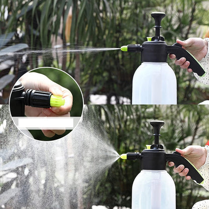 2L Hand Pump Foam Sprayer — Multi-Nozzle Cleaning Tool