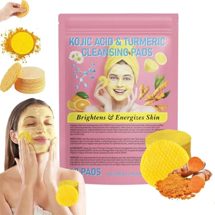 Exfoliating Turmeric Kojic Acid Pads