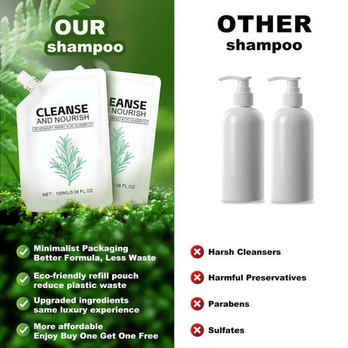 Cleanse & Nourish Rosemary Shampoo