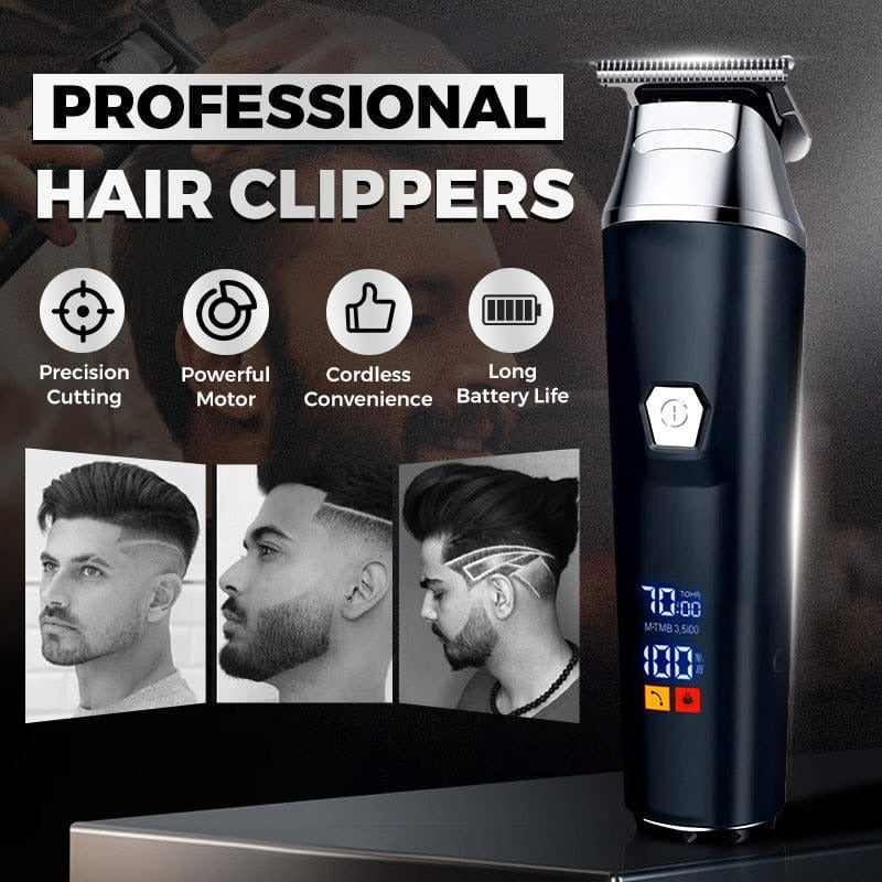 Digital Professional Hair Clipper - for Perfect Grooming