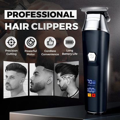 Digital Professional Hair Clipper - for Perfect Grooming