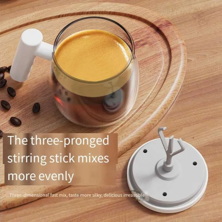 Electric Self-Stirring Mug – Rechargeable Type-C Protein & Coffee Mixing Cup