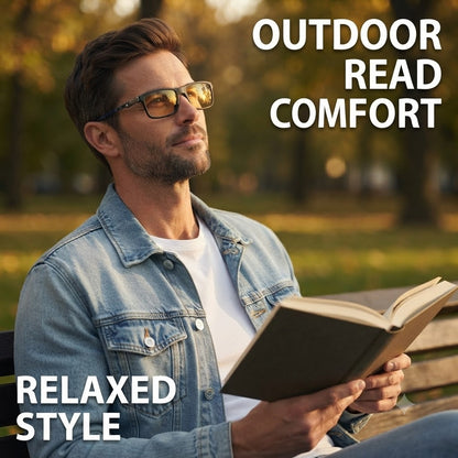 Retro Sports Reading Glasses – Anti Blue Light for Men & Women