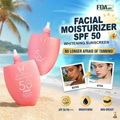 Organic Herbal Facial Moisturizer – SPF 50 Mineral Sunscreen Cream
