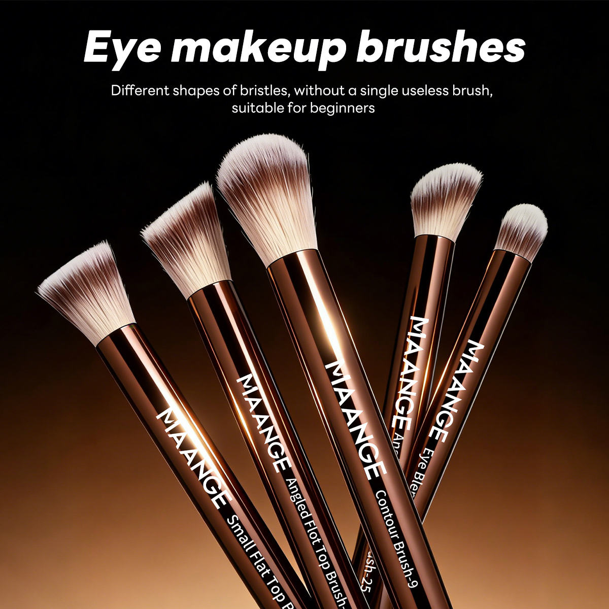 10 Piece Professional Makeup Set – Foundation, Blush, Loose Powder & Makeup Brushes