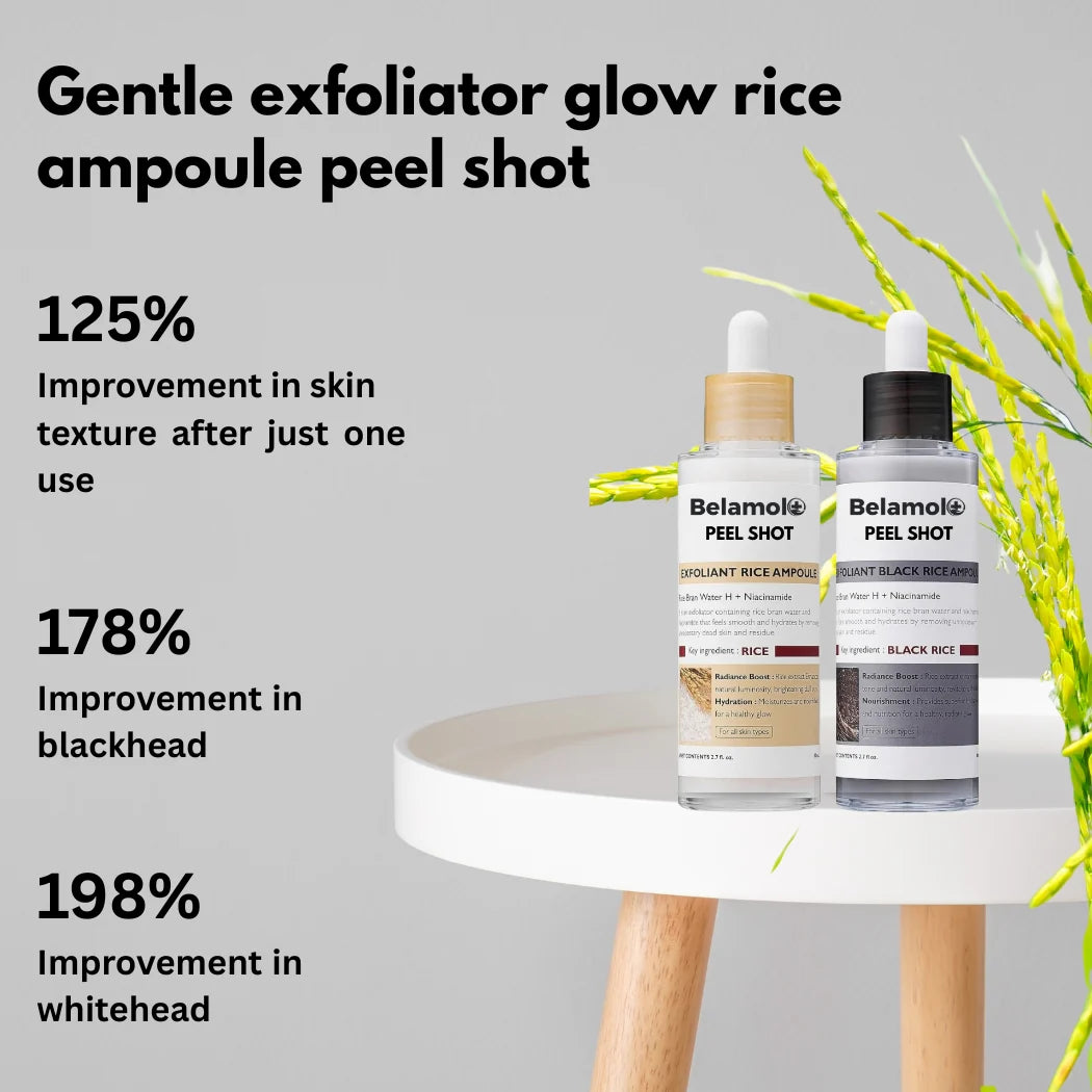 Peel Shot Glow Rice Ampoule Duo