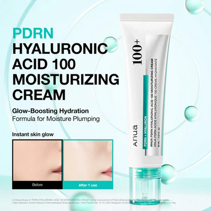 Hyaluronic Acid & Collagen Face Cream Daily Moisturizer