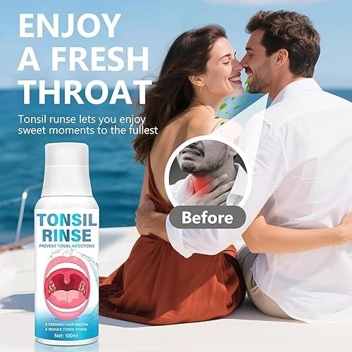 Tonsil Stone Mouthwash – Mint Oral Rinse for Fresh Breath Care