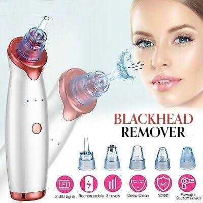 Vacuum Blackhead Remover – Gentle Pore Cleansing Facial Tool