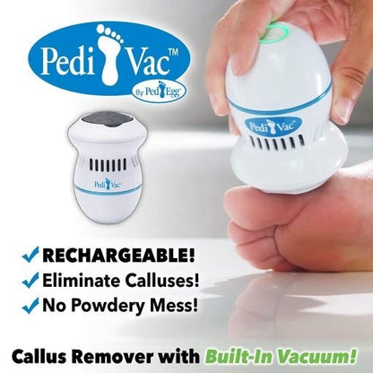 Pedi Vac Electric Callus Remover — Smooth Feet Care Tool