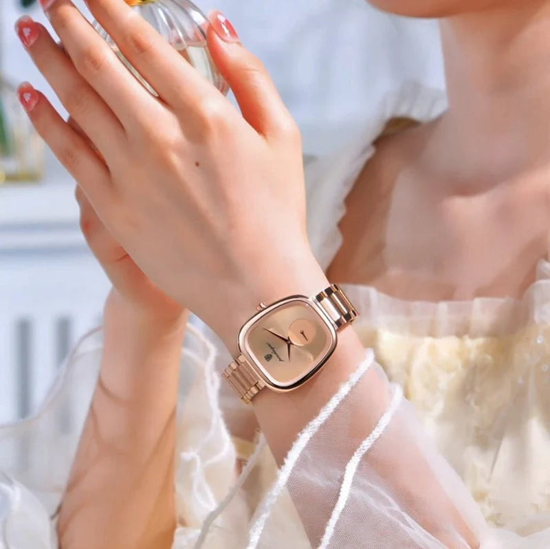 Waterproof Stainless Steel Quartz Women's Watch