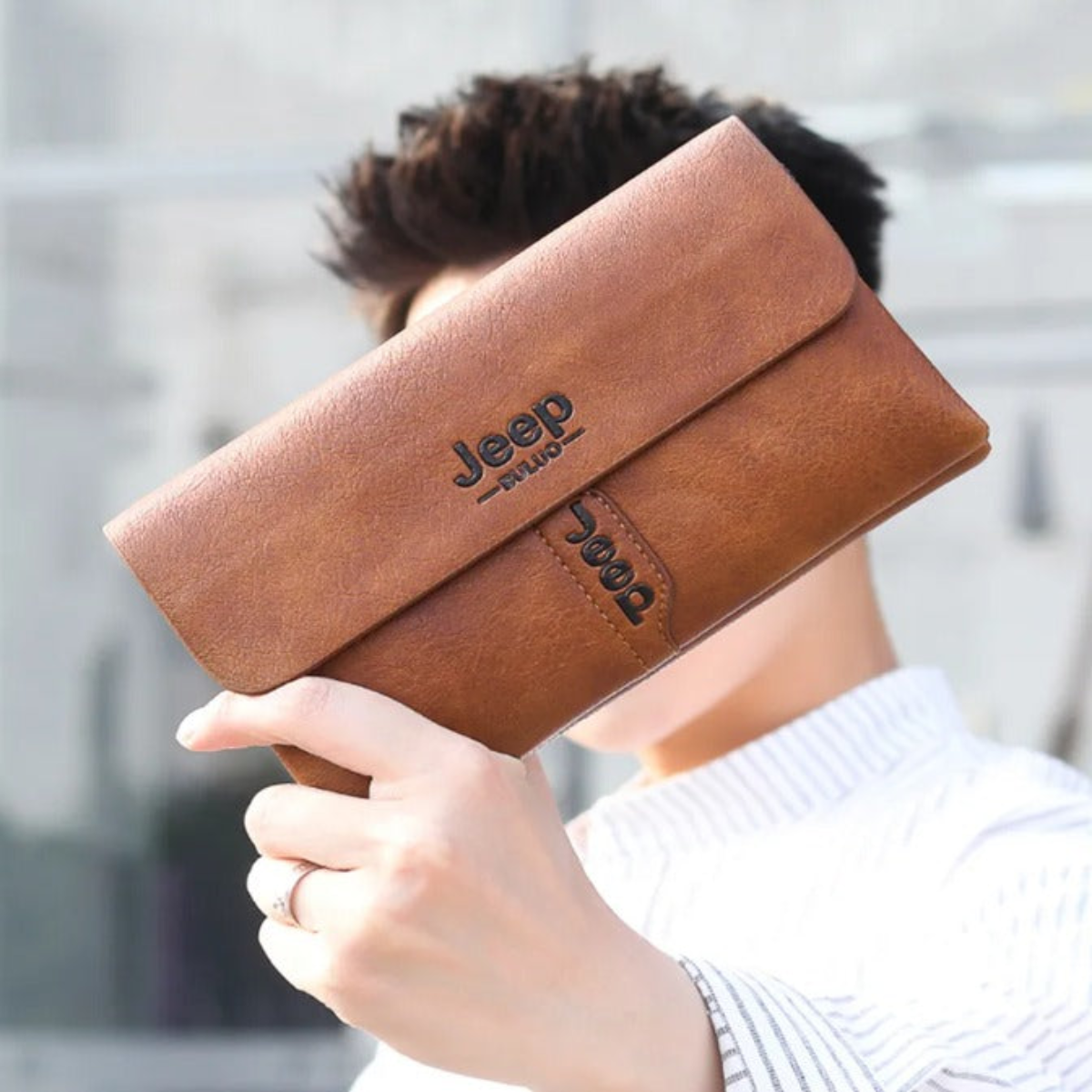 Men’s Genuine Leather Handbag – Stylish, Durable & Everyday Essential