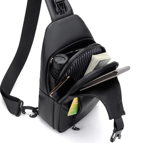 Multi-Pocket Chest Bag – Hands-Free Style & Smart Organisation