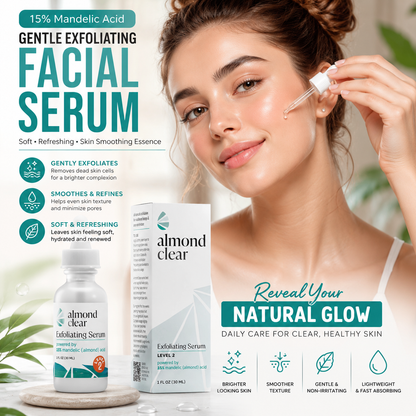 Exfoliating Facial Serum – Gentle Skin Smoothing & Brightening Essence (30ml)