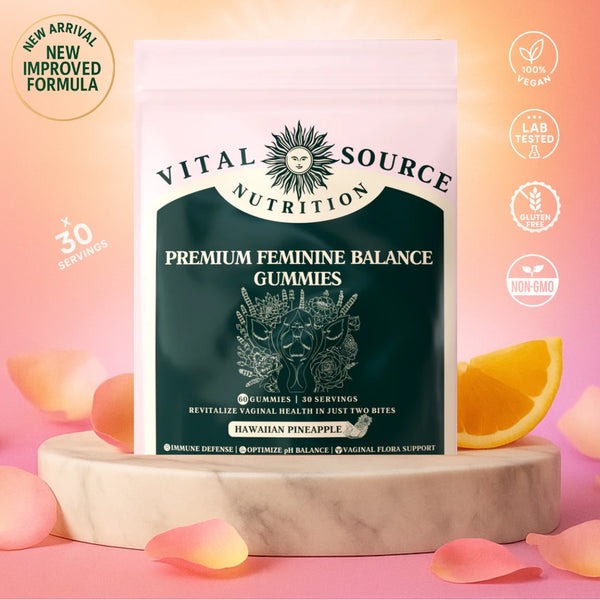 Premium Feminine Balance Gummies — Women’s Health & Wellness