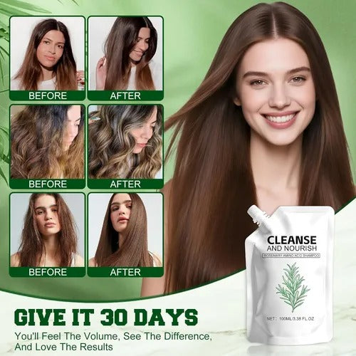 Cleanse & Nourish Rosemary Shampoo