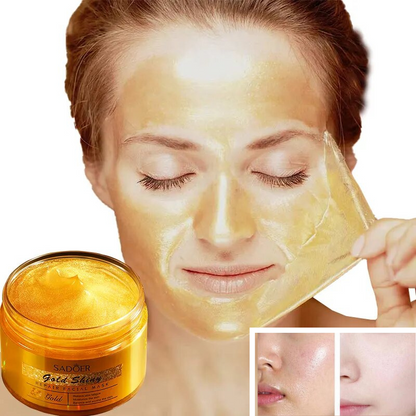 Mask With Gold Leaves and Retinol