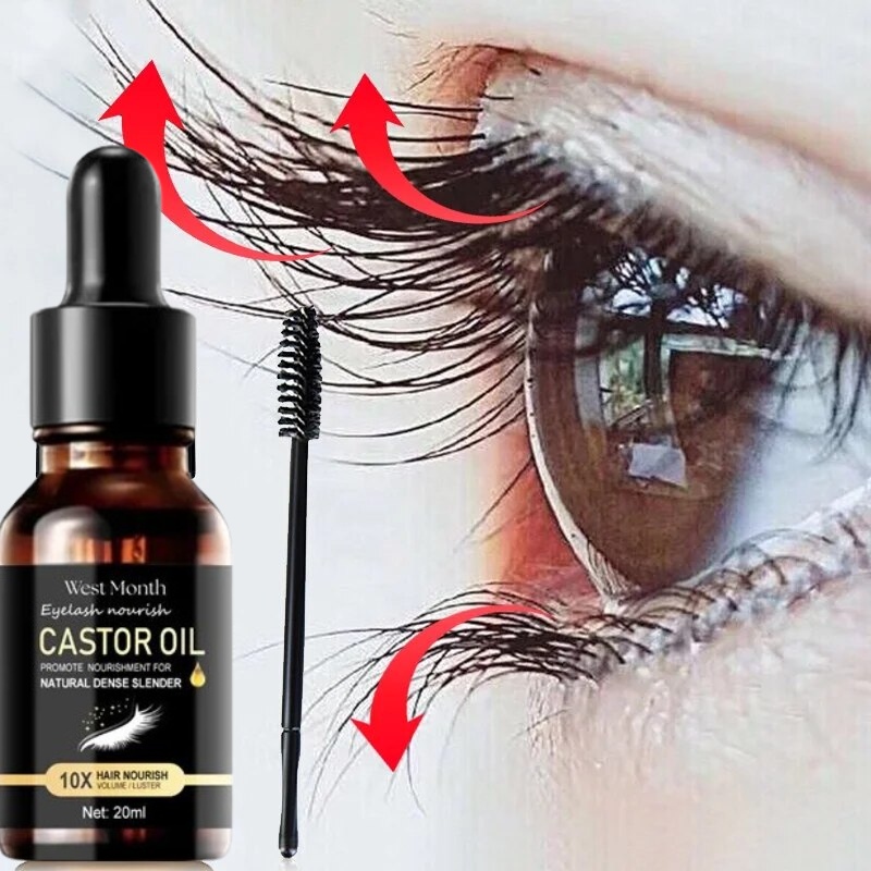 Castor™ Oil Eyelash, Eyebrow and Hair Growth Serum