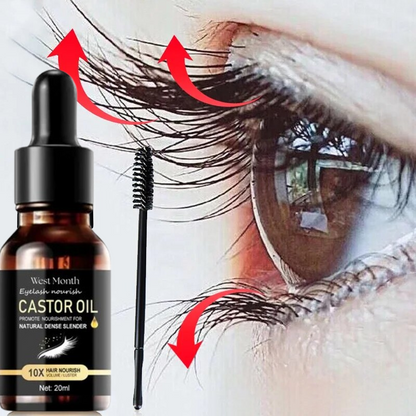Castor™ Oil Eyelash, Eyebrow and Hair Growth Serum