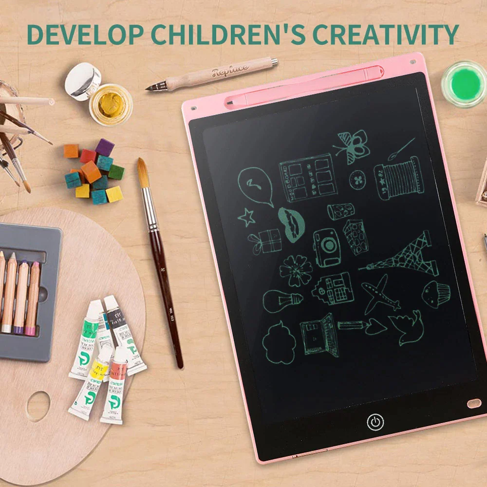 LCD Writing Tablet – Paperless Digital Drawing Board for Kids