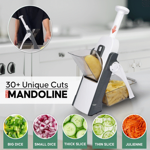 Multipurpose Safe Vegetable Slicer — Slice Safely & Fast - High Quality