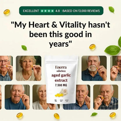 Aged Garlic Extract Supplement – 300 Softgels Daily Wellness Support