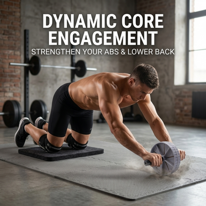 Ab Roller Wheel Core Strength Training Gym Workouts