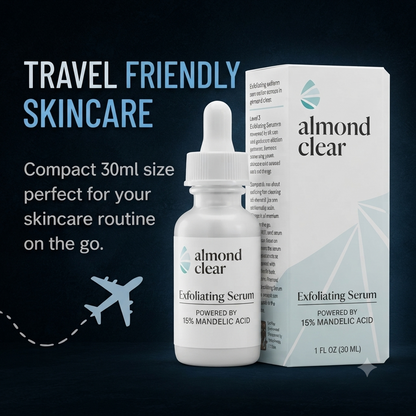 Exfoliating Facial Serum – Gentle Skin Smoothing & Brightening Essence (30ml)