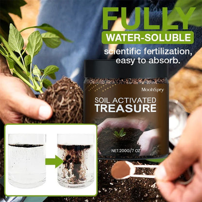 Soil Activated Growth Enhancer – Germination Booster & pH Balancing Activator