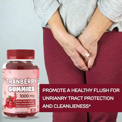 Vegan Cranberry Gummies – Cranberry Extract Wellness Supplement