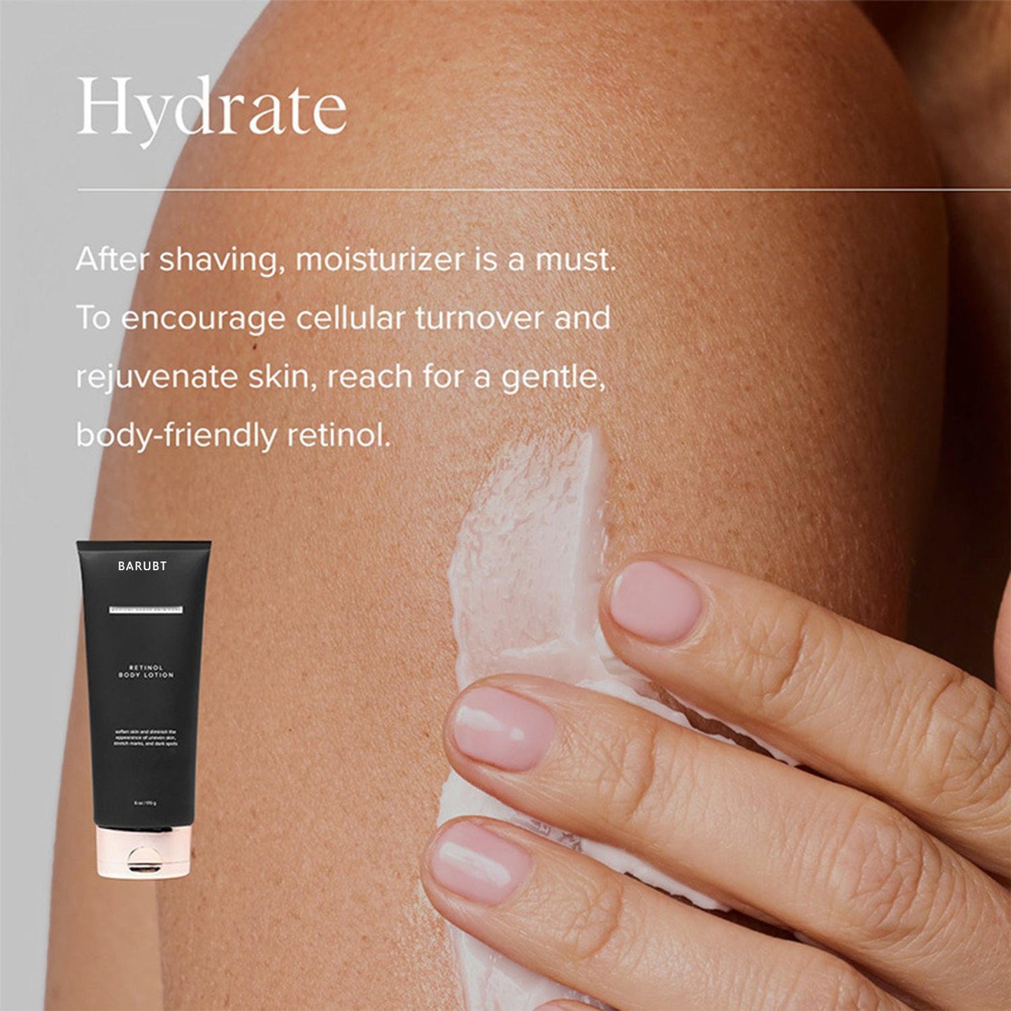 Retinol Body Lotion – Moisturizing Antioxidant Skincare