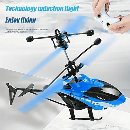 Flying Induction Remote Control Aircraft – Sensor Hovering Drone Toy
