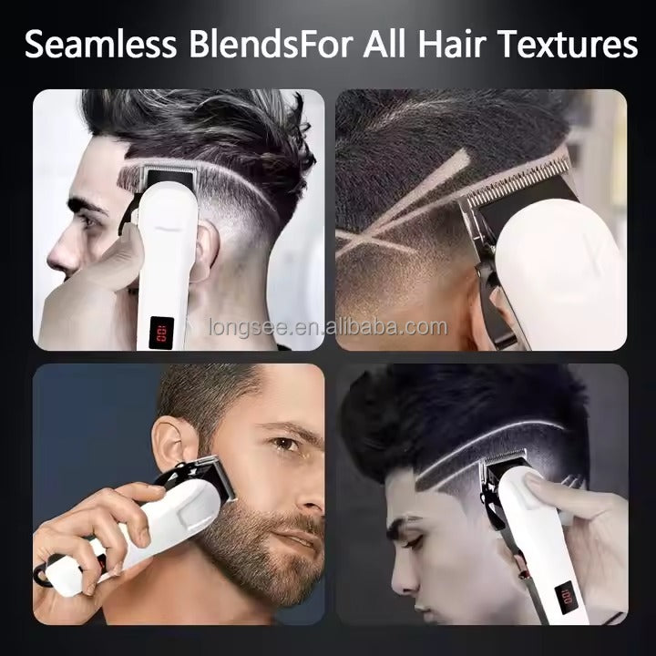Powerful Rechargeable Hair Clipper – Precision & Long-Lasting Performance