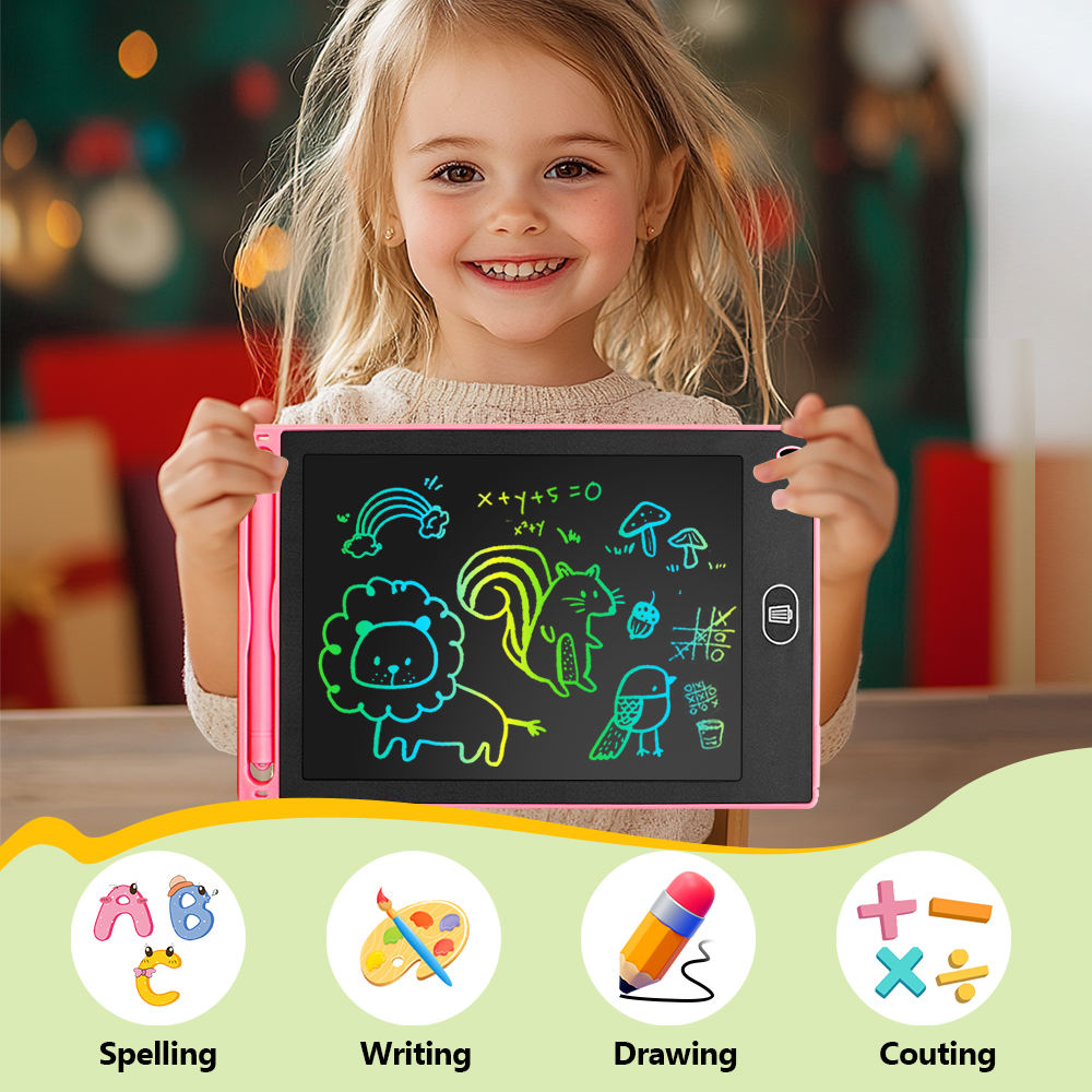 LCD Writing Tablet – Paperless Digital Drawing Board for Kids