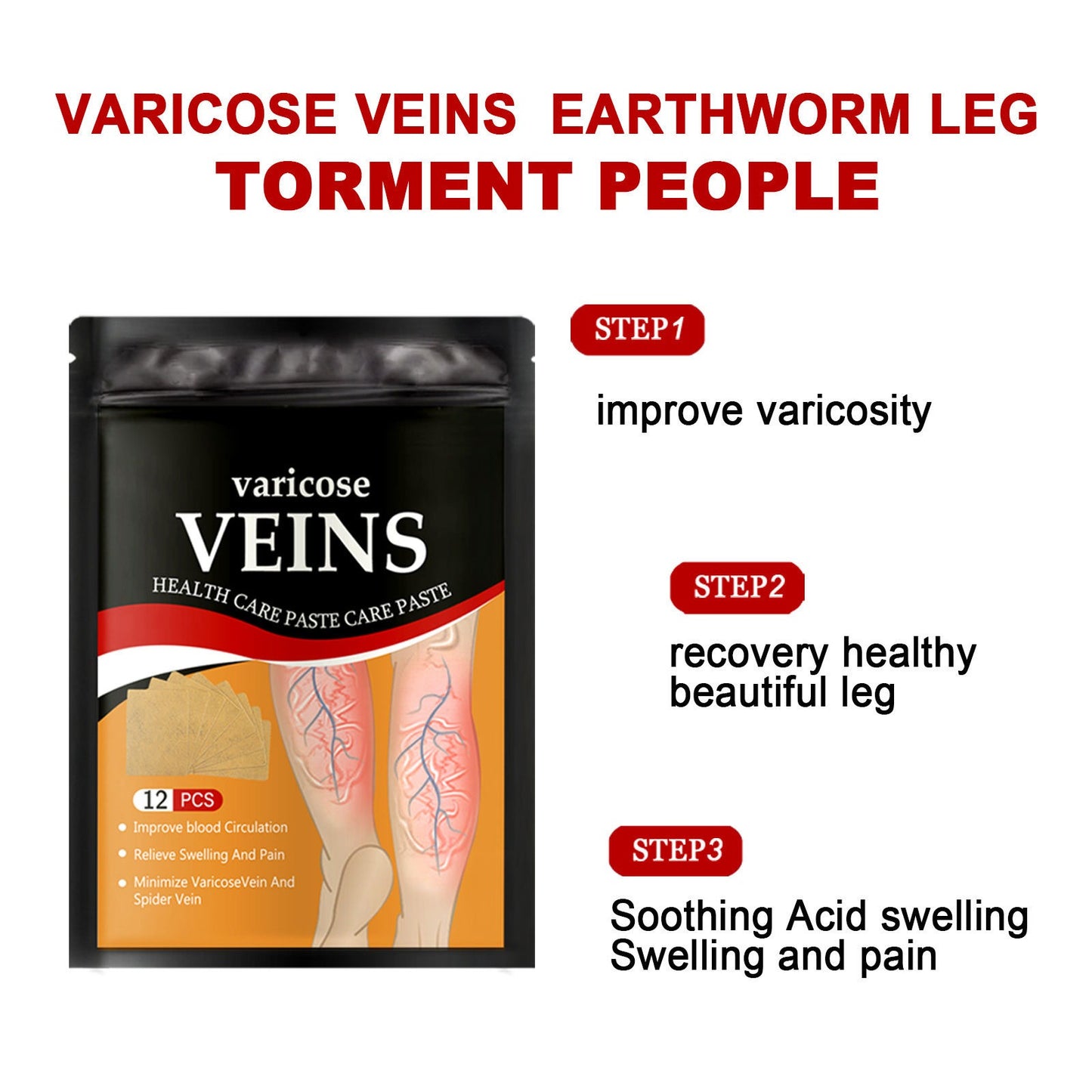 VeinPatch – Natural Relief for Varicose Veins & Tired Legs