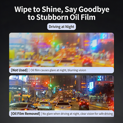 Oil Film Cleaner Spray – Windshield & Glass Water Stain Remover