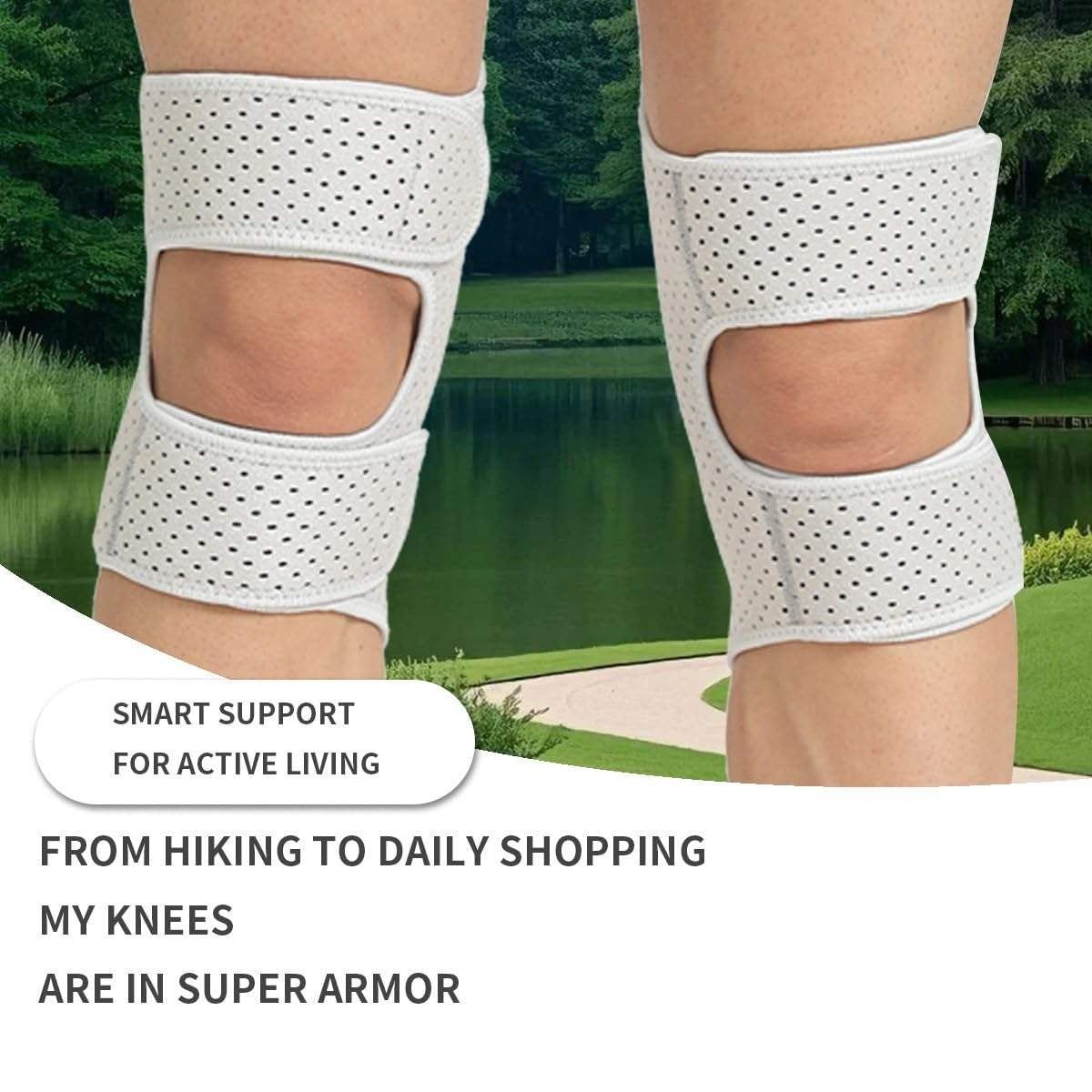 Adjustable Knee Booster Support – Patella Stabiliser & Sports Joint Protector