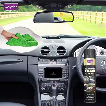 Multi-Purpose Car Interior Foam Cleaner – All-Purpose Cleaning Spray