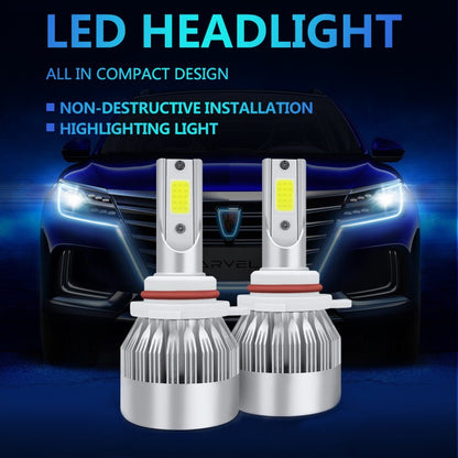 2X Ultra Bright C6 ORIGINAL Car LED Headlights