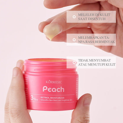 Peach Retinol Face Cream – Moisturizing & Brightening Facial Care