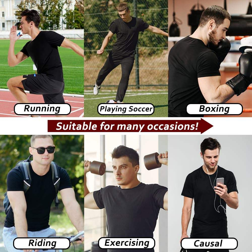 Men’s Sauna Sweat Compression Shirt – Fitness & Body Training Wear
