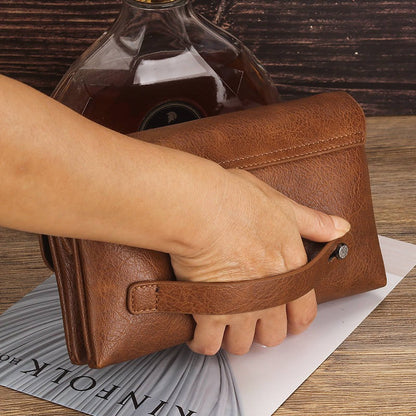 Men’s Genuine Leather Handbag – Stylish, Durable & Everyday Essential